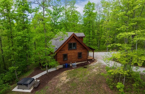 Logan Cabin | Tupelo - Hand hewn private log cabin with views