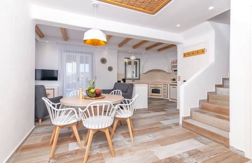 Glinado Villa | Turquoise Villa - Naxian Sunset Villas complex - Private Pool