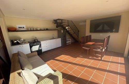 Sunset Beach House | Tuscan 4 sleeper, beachfront barn with hot tub & outdoor living - Sunset Beach.