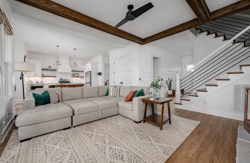 Winchester House | Twin Creeks Modern Farmhouse with 6 Seater Golf Cart & 2 Primary Bedrooms!
