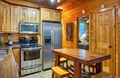 Maggie Valley Cabin | Twin Creeks Refuge, a log cabin, Pet friendly