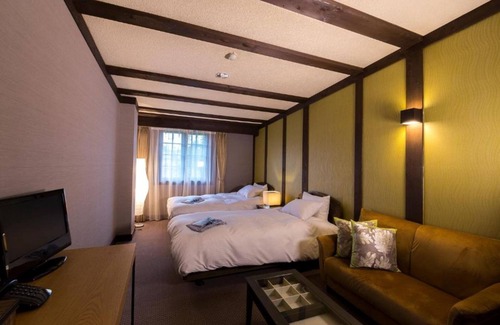 Echo Land House | Twin room main building nonsmoking Breakfast i / Kitaazumigun Nagano