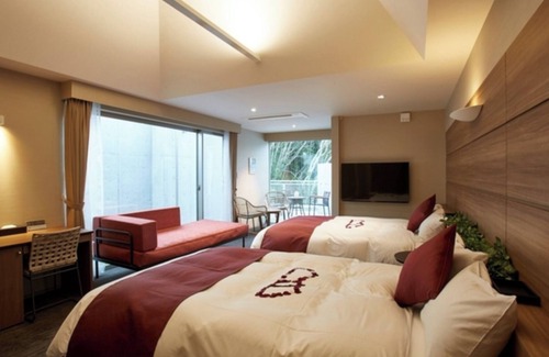 Shirahama Hotel | Twin room with private spa | Uo Berge Plan 2 me/Nishimurogun Wakayama