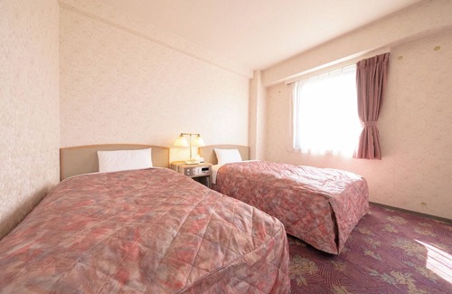 Miyakonojo Hotel | Twin Smoking Room without meals/Miyakonojo Miyazaki
