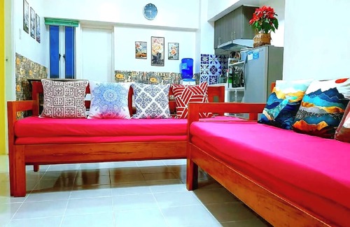 San Jose Condo | TwinLove❤️4BR 24ꆜ *View-Deck *Netflix *Pool *Parking