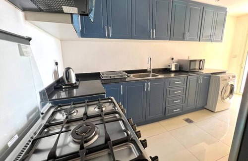 Al Hamra Village Apartment | Two Bed Room Apartment with Balcony and sea view