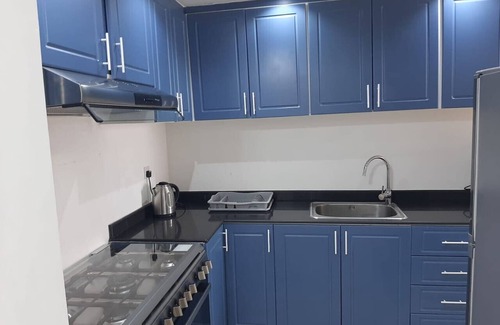 Al Hamra Village Apartment | Two Bed Room Apartment with Balcony and sea view