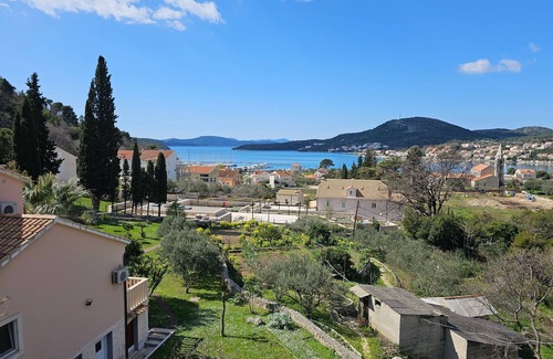 Slano Apartment | Two bedroom apartment with terrace and sea view Slano, Dubrovnik (A-8540-a)
