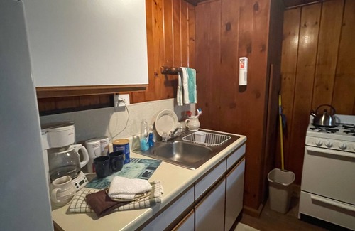 Northeastern Michigan Resort | Two bedroom cabin right on the beach!