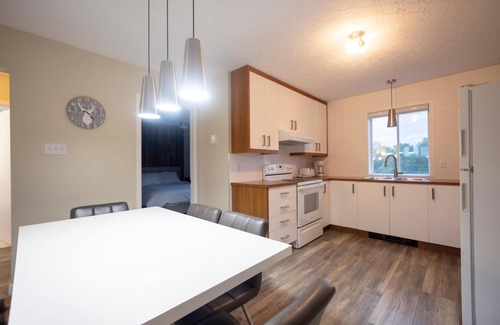 Rouyn-Noranda Apartment | Two-bedroom flat with sofa bed near the Parc Botanique (Le Contemporain)