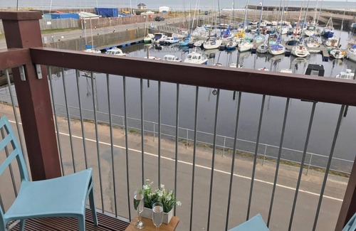 Nairn Apartment | Two-bedroom flat overlooking Nairn Harbour, close to facilities