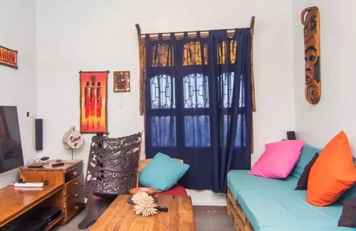 Nungwi House | Two -Bedroom Holiday Home with Balcony and Garden View