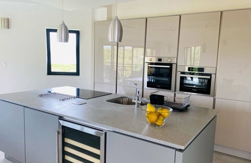 Falmouth Harbour Apartment | Two bedroom two bathroom stylish newly constructed ocean view with private pool.