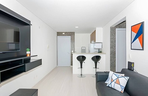 Bigorrilho Apartment | Two bedrooms, beautiful, garage, Condomínio Clube Sky