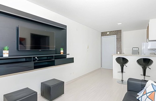 Bigorrilho Apartment | Two bedrooms, beautiful, garage, Condomínio Clube Sky