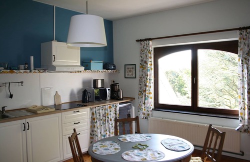 Ecaussinnes House | Two bedrooms, kitchen, bathroom at Maison Brodée for families or friends