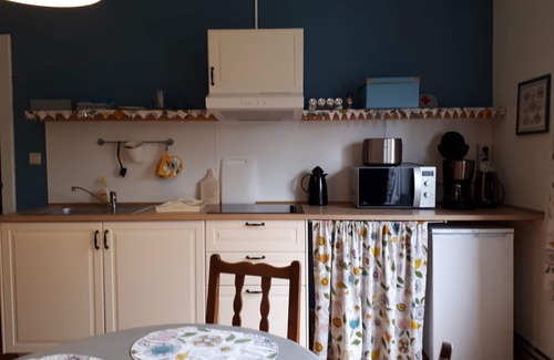 Ecaussinnes House | Two bedrooms, kitchen, bathroom at Maison Brodée for families or friends