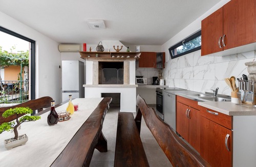 Sveta Nedelja Cottage | Two Charming 3-bedroom cottage withnPrivate pool and outside kitchen with grill.