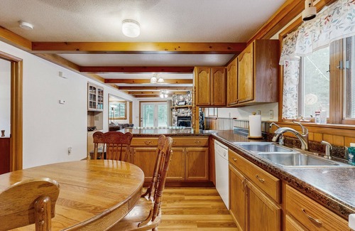 Friendship House | Two-family retreat with 2 kitchens, wooded charm near lakes, trails & adventure