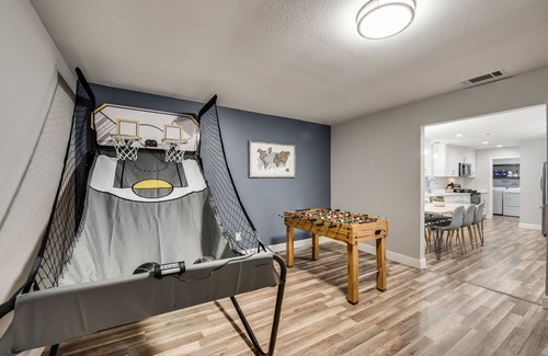 Lewisville House | Two Game Rooms with Hot Tub