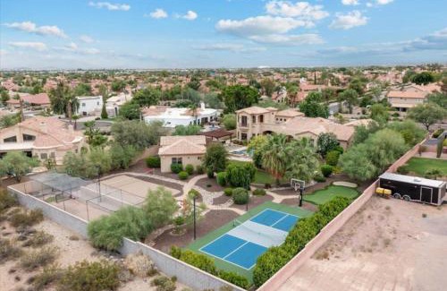 Cactus Acres House | Two Homes-Pickleball-Batting Cage-Sand Volleyball