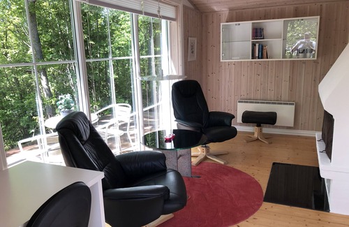 Almhult Cottage | Two houses in one - in wonderful nature and right on the seafront
