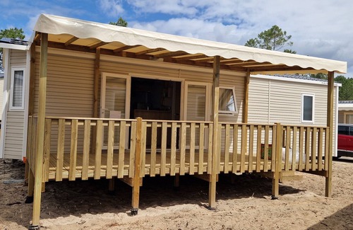 Lacanau House | Two kilometers from the ocean and lake, large new mobile home in Lacanau Ocean