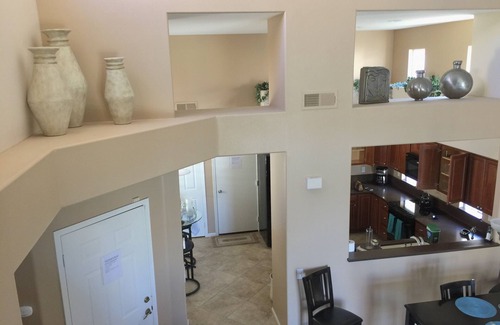 Cathedral City Villa | Two Master Suite Villa/House with Outdoor Granite Bar Kitchen - Fire Pit & Table