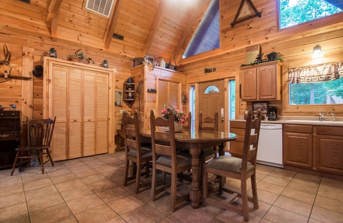 Branson Cedars Cabin | Two Master Suites, Great for 2 couples, Walking distance to Thunder Ridge Arena