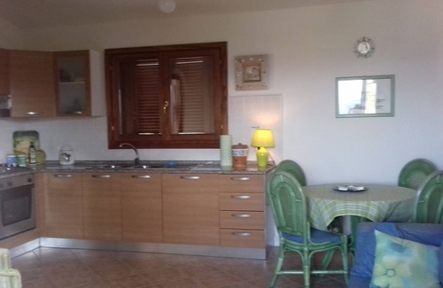 S'Iscala Apartment | Two-room apartment with panorama, washing machine and dishwasher, beach within walking distance