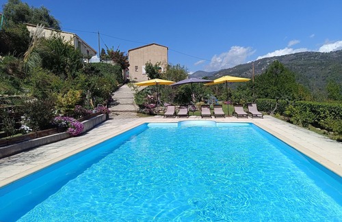 Bendejun Apartment | Two rooms in villa with swimming pool and large terrace 18 kms from NICE