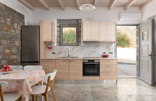 Prassonissi Villa | Two stone built villas each with private pool