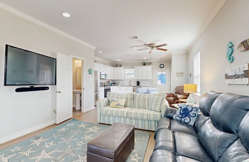 Galveston House | Two-Story Home near the Beach w/Free WiFi, Balconies, Washer/Dryer, Central A/C