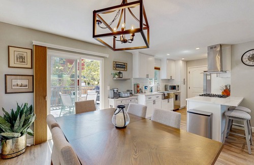 Lodge Hill House | Two-story home w/enclosed yard, patio, gas fireplace, washer/dryer, & fast WiFi