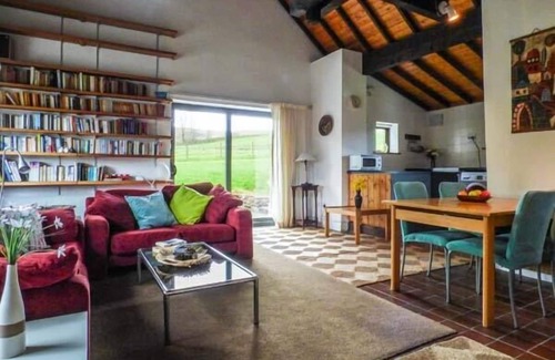 Cwmtirmynach Cottage | TY UCHAF, character holiday cottage, with open fire in Llangwm