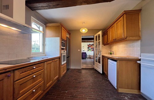 Les Authieux-sur-Calonne Cottage | Typical Norman restaured house with panoramic views and big garden