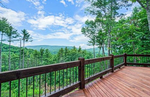 Blue Ridge House | Tysons Peak - Pet Friendly Aska Adventure Cabin - Mountain Views, Hot Tub, Arcade, Bumper Pool Table, Wet Bar, Egg Style Grill,