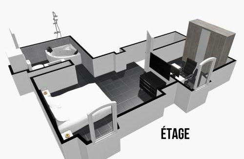 Aghione Apartment | U Casone, B&W modern apartment, Spa, Wifi, Air-conditioning, Free parking, Decreasing prices