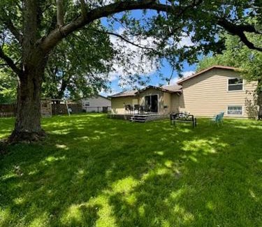 Saint Marys  Saint Joseph County House | U of ND Oasis Cozy Minimalist 4bd with Outdoor Deck and Playground