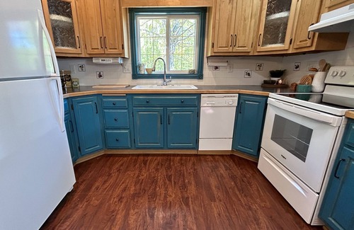 Newberry Cabin | U.P. Woodsy Cabin Retreat: central location, sauna, AC, sleeps 13!