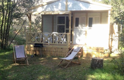 Petreto-Bicchisano House | U Pratu, bungalows surrounded by nature, natural swimming pool and organic garden