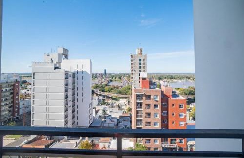 Santa Fe Apartment | Ubicación perfecta con vista al Puente, AC, WIFI