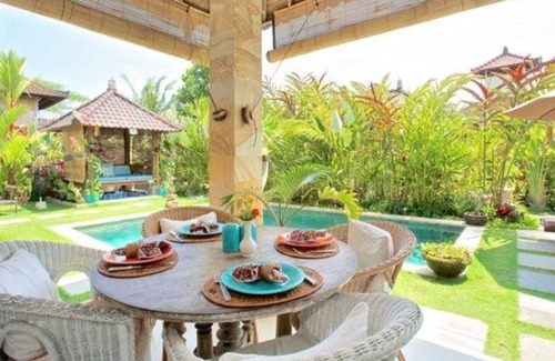 Sayan Villa | Ubud Villa/Pool/RiceView/2bd/2ba/AC