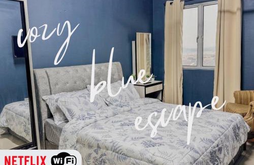 Ijok Apartment | UITM Puncak Alam Cozy Blue Escape