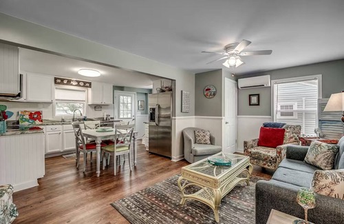 Cherry Grove Beach House | Ultimate 4-bedroom vacay home, walk to beach, fenced in yard