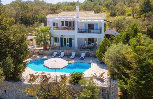 Ieromonachos Villa | Ultimate Luxury Villa: Siorra Elena in Paxos with Private Pool and Amazing views