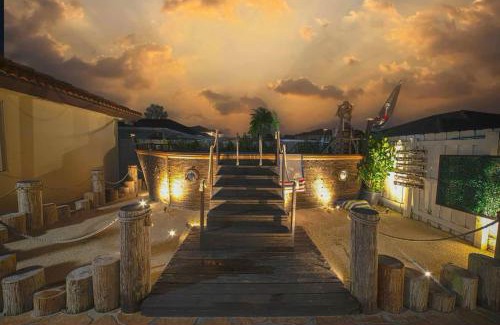 Richmond West House | Ultimate Pirate Hideaway Themed Pool Mini Golf