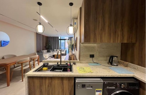 Warraq al Arab Apartment | Ultra-Lux 2BR Apt Smart Home Alexa & 60” TV