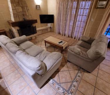 Sannat Villa | UNDER NEW MANAGEMENT! Sant Antnin Luxurious Farmhouse Villa With Pool Sannat Near Victoria Gozo Family Friends Couples Views Balcony Roof Terrace Romantic Getaway