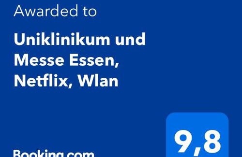 Holsterhausen Apartment | Uniklinikum und Messe Essen, Netflix, Wlan